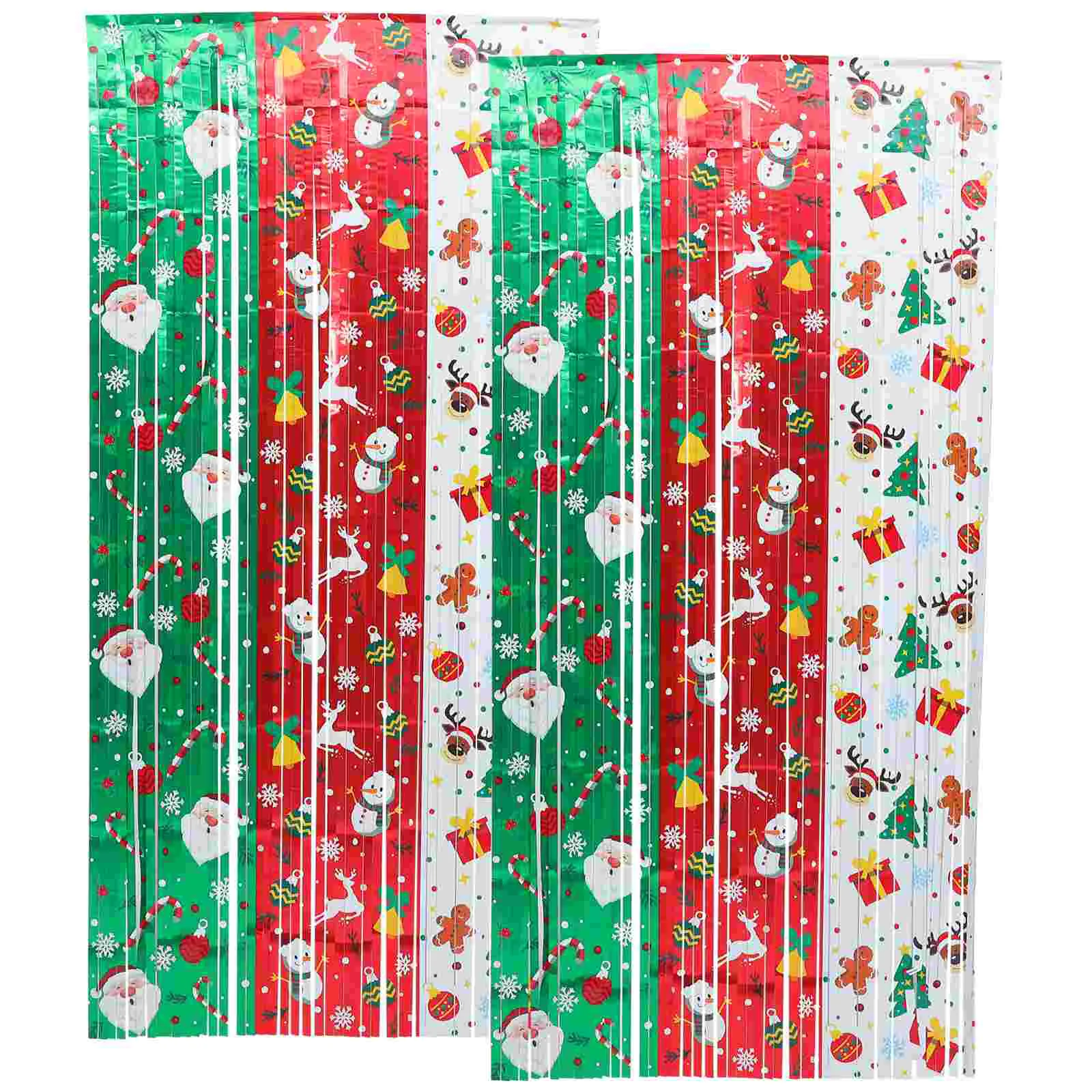 2 Pcs Curtain Door Fringe Curtains Streamer Venue Setting Props Christmas Decorations Party Streamers
2 Pcs Curtain Door Fringe Curtains Streamer Venue Setting Props Christmas Decorations Party Streamers