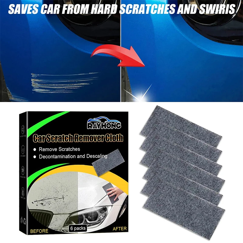 6pcs/pack Nano Sparkle Cloth Nano Magic Cloth Car Scratch Wipe Nano Sparkle Cloth For Car Scratches Stubborn Residuals Water
6pcs/pack Nano Sparkle Cloth Nano Magic Cloth Car Scratch Wipe Nano Sparkle Cloth For Car Scratches Stubborn Residuals Water