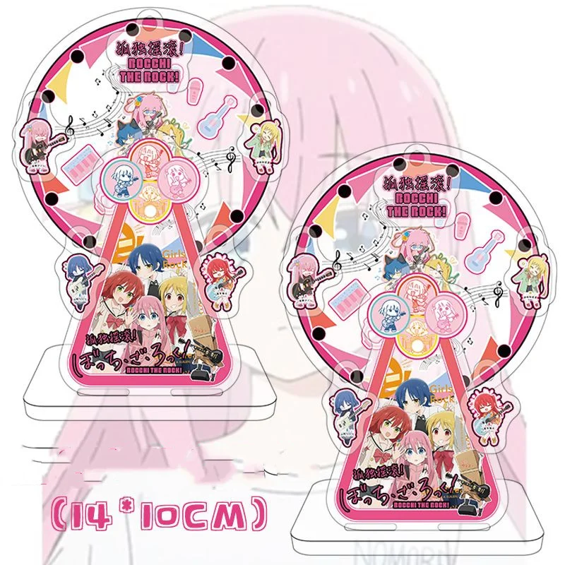 Ferris Wheel BOCCHI THE ROCK! Standing Anime Keychain Hitori Gotoh Figure Key Chain Women Fashion Pendant Keyring Acrylic Gift 
Ferris Wheel BOCCHI THE ROCK! Standing Anime Keychain Hitori Gotoh Figure Key Chain Women Fashion Pendant Keyring Acrylic Gift