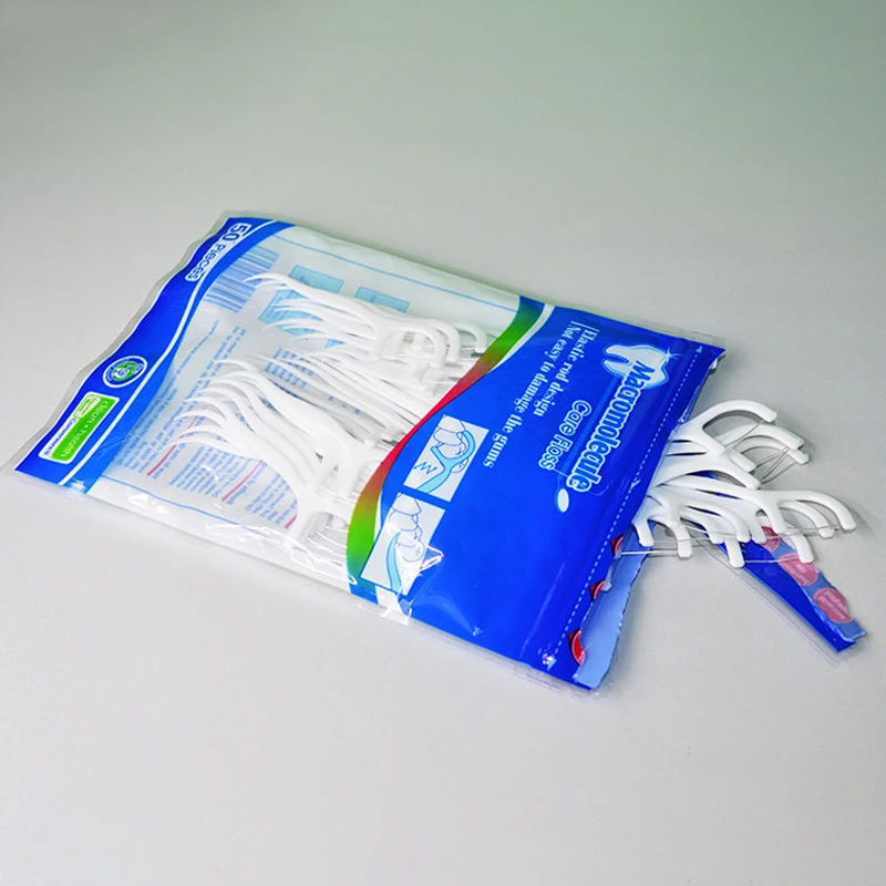 50Pcs Disposable Toothpicks Dental Floss Sticks Cleaning Dental Floss Interdental Brush Tooth Stick Oral Health Cleaning Dental
50Pcs Disposable Toothpicks Dental Floss Sticks Cleaning Dental Floss Interdental Brush Tooth Stick Oral Health Cleaning Dental