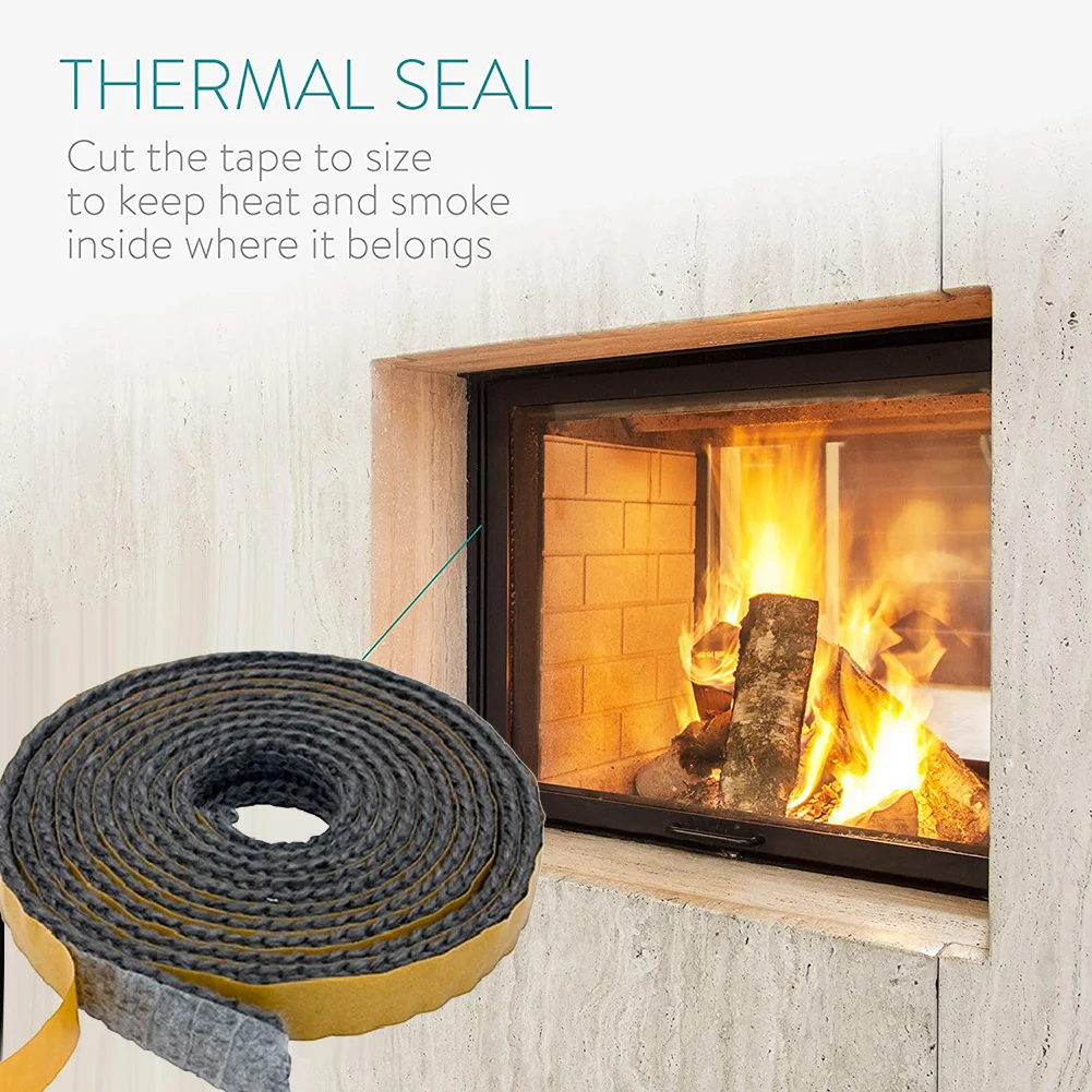 Durable Stove Rope Sealing Strip 18mmx3mm 2.5m Length Chimney Door Seals Fiberglass Replacement Stove Fire Tape
Durable Stove Rope Sealing Strip 18mmx3mm 2.5m Length Chimney Door Seals Fiberglass Replacement Stove Fire Tape