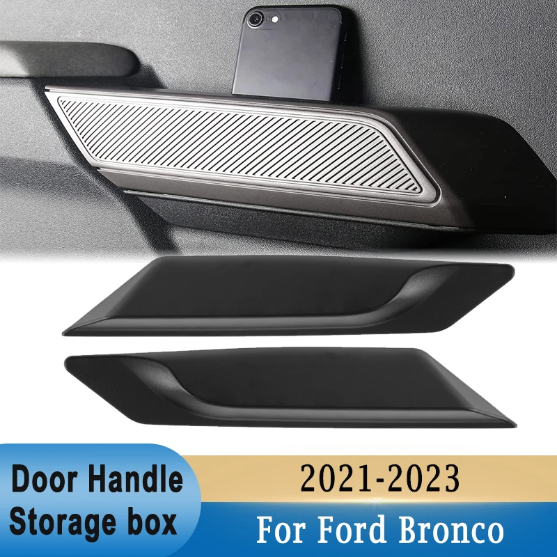 Ящик для хранения на переднюю дверь для Ford Bronco 2021-2023, держатель для телефона из АБС-пластика, для водителя и пассажира, боковая дверь, дополни...
Ящик для хранения на переднюю дверь для Ford Bronco 2021-2023, держатель для телефона из АБС-пластика, для водителя и пассажира, боковая дверь, дополни...