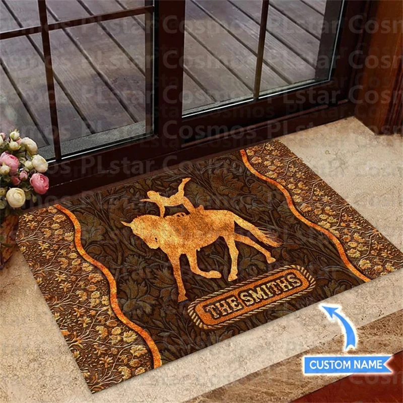 Personalized Vaulting Brown Custom Name Doormat, Welcome Mat, Housewarming Gift, Front door Décor 3D Indoor Outdoor Doormat
Personalized Vaulting Brown Custom Name Doormat, Welcome Mat, Housewarming Gift, Front door Décor 3D Indoor Outdoor Doormat