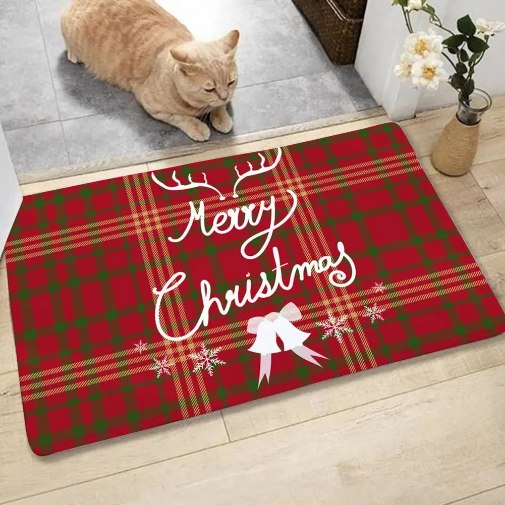 Christmas Doormat Cute Printing Area Rug Red Plaid Letter Pattern Christmas Doormat Home Decor
Christmas Doormat Cute Printing Area Rug Red Plaid Letter Pattern Christmas Doormat Home Decor