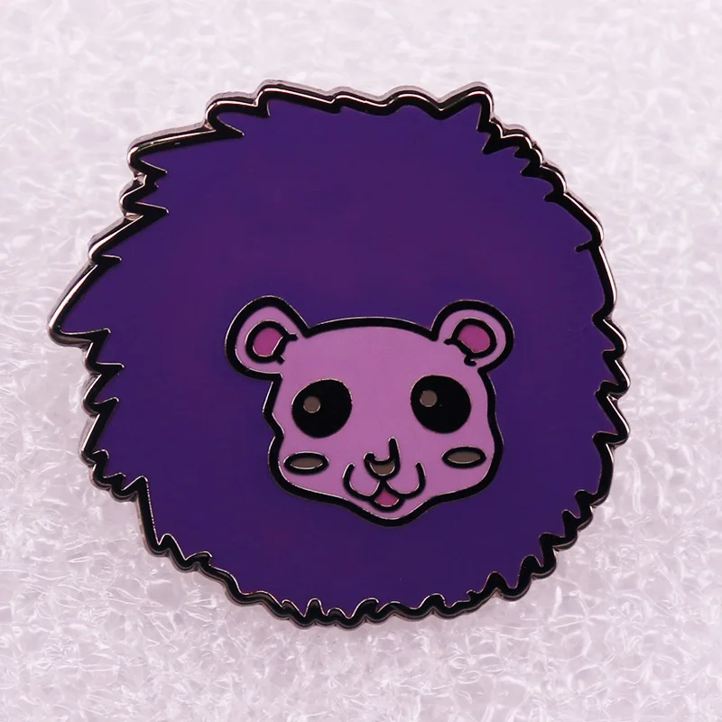 Purple Pygmy Rush Jewelry Gift Pin Wrap Garment LapeFashionable Creative Cartoon Brooch Lovely Enamel Badge Clothing Accessories
Purple Pygmy Rush Jewelry Gift Pin Wrap Garment LapeFashionable Creative Cartoon Brooch Lovely Enamel Badge Clothing Accessories