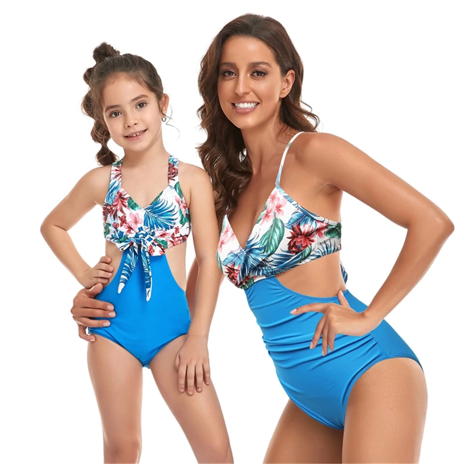 Summer Mother Daughter Swimsuit Family Matching Leaf Leopard Cut Out Waist Bikini Bodysuit Bathing Suit
Summer Mother Daughter Swimsuit Family Matching Leaf Leopard Cut Out Waist Bikini Bodysuit Bathing Suit