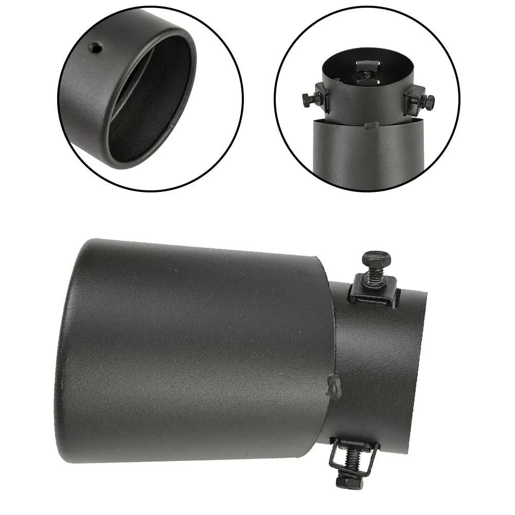 Durable High Quality New Useful Exhaust Pipe Tail Throat Tip 62mm Accessory Bend Exhaust Matte Black Muffler Pipe
Durable High Quality New Useful Exhaust Pipe Tail Throat Tip 62mm Accessory Bend Exhaust Matte Black Muffler Pipe