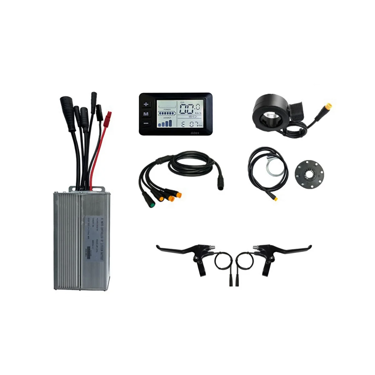 Бесщеточный контроллер с синусоидальной волной 36 в 48 в 1000 Вт для электровелосипеда с дисплеем GD01
Бесщеточный контроллер с синусоидальной волной 36 в 48 в 1000 Вт для электровелосипеда с дисплеем GD01