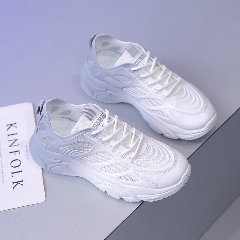 Women Chunky Sneakers Casual Fashion Dad Shoes Comfy Breathable Thick Sole White Flats Platform Vulcanize Lightweight Mesh Girls
Women Chunky Sneakers Casual Fashion Dad Shoes Comfy Breathable Thick Sole White Flats Platform Vulcanize Lightweight Mesh Girls