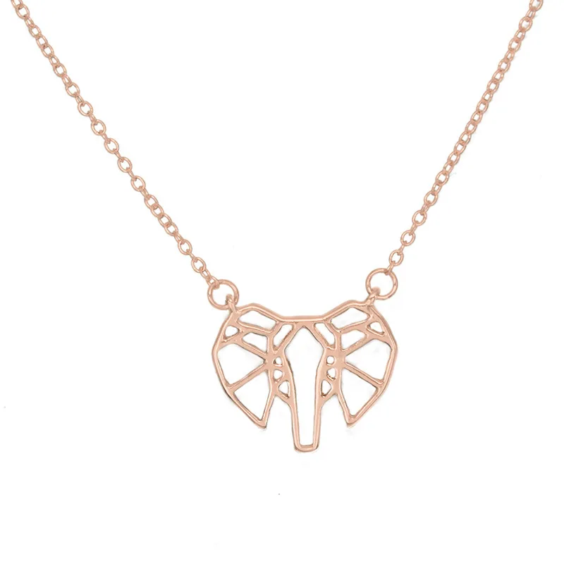 5pcs Geometric Dumbo The Flying Elephant Necklaces Minimalist Hollow Elephant Head Charm Jewelry
5pcs Geometric Dumbo The Flying Elephant Necklaces Minimalist Hollow Elephant Head Charm Jewelry