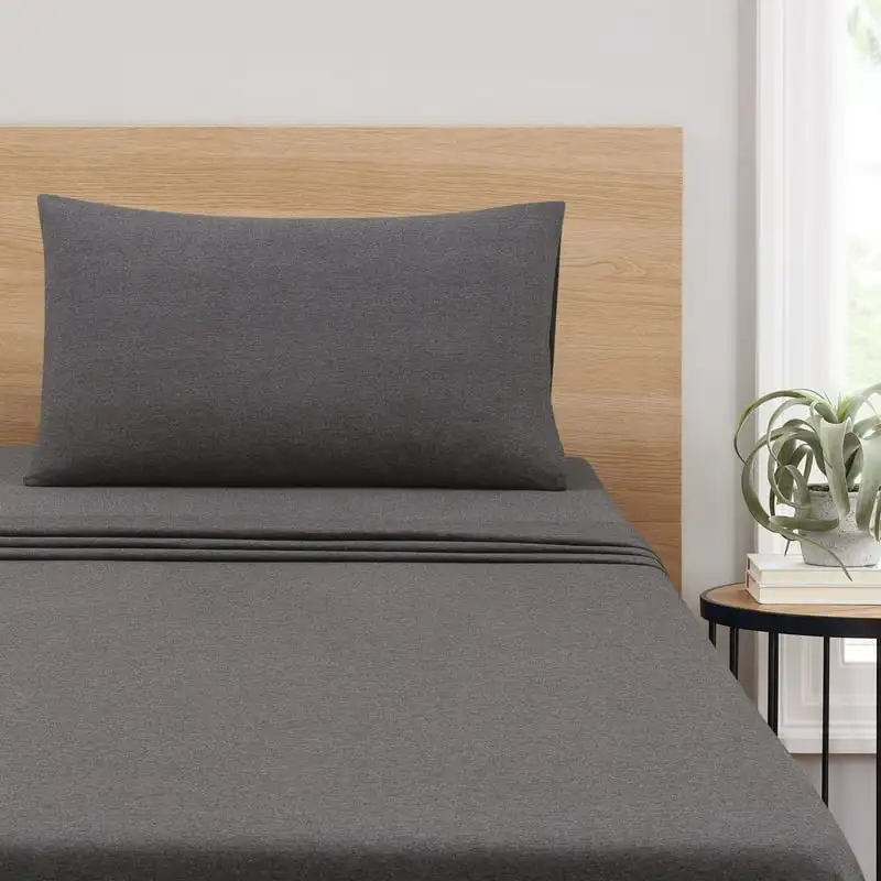 Cotton Poly Sheet Set, Charcoal, Twin/TXL, 3 Pieces Headboard cover Colchas de verano estampadas Fairy tail Bed straps set Massa
Cotton Poly Sheet Set, Charcoal, Twin/TXL, 3 Pieces Headboard cover Colchas de verano estampadas Fairy tail Bed straps set Massa