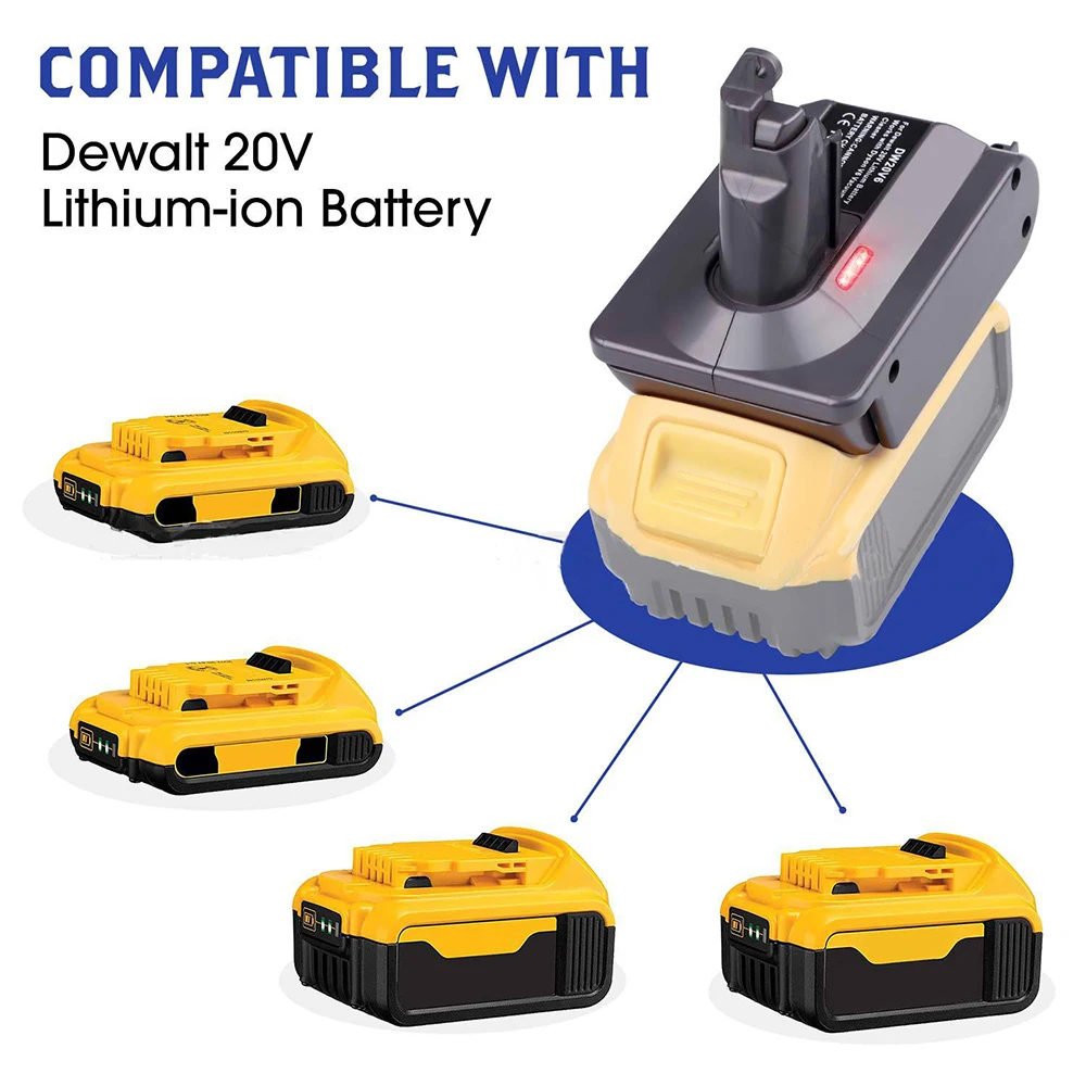 Литий-ионный аккумулятор aAdapter для Makita, Bosch, Dewalt, Milwaukee, Black & Decker, 18 в, 20 в, преобразователь в V6, V7, V8, аккумулятор для Dyson
Литий-ионный аккумулятор aAdapter для Makita, Bosch, Dewalt, Milwaukee, Black & Decker, 18 в, 20 в, преобразователь в V6, V7, V8, аккумулятор для Dyson
