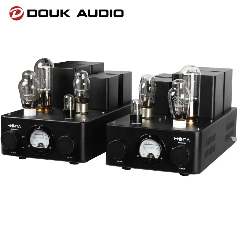 

Douk Audio HiFi 300B Push 845 Valve Tube Stereo Amplifier Class A Stereo Split SRPP Single-ended Class A Power Amp 60W