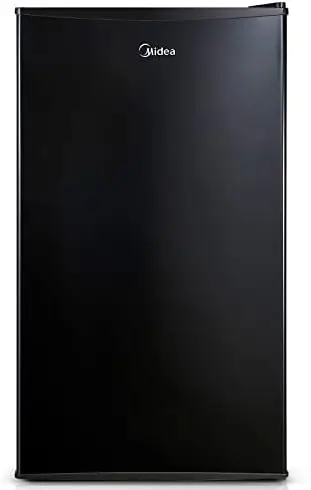 Refrigerator, 3.3 Cubic Feet, Black
Refrigerator, 3.3 Cubic Feet, Black