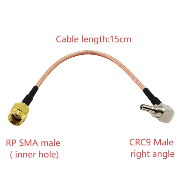 Модем-адаптер 3г huaura CRC9 «папа» под прямым углом к RP SMA «папа», ОТРЕЗОК кабеля RG316, 15 см, 6 дюймов
Модем-адаптер 3г huaura CRC9 «папа» под прямым углом к RP SMA «папа», ОТРЕЗОК кабеля RG316, 15 см, 6 дюймов