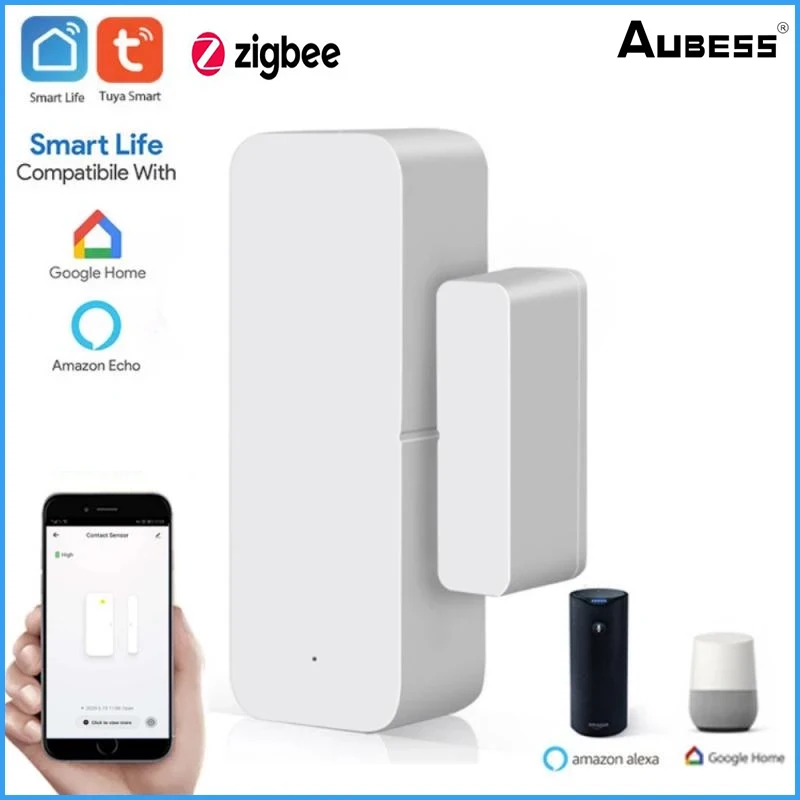 Смарт-датчик двери Tuya ZigBee, детекторы открытия/закрытия помещения, оповещения от приложения, голосовое управление, поддержка Alexa и Google Home
Смарт-датчик двери Tuya ZigBee, детекторы открытия/закрытия помещения, оповещения от приложения, голосовое управление, поддержка Alexa и Google Home