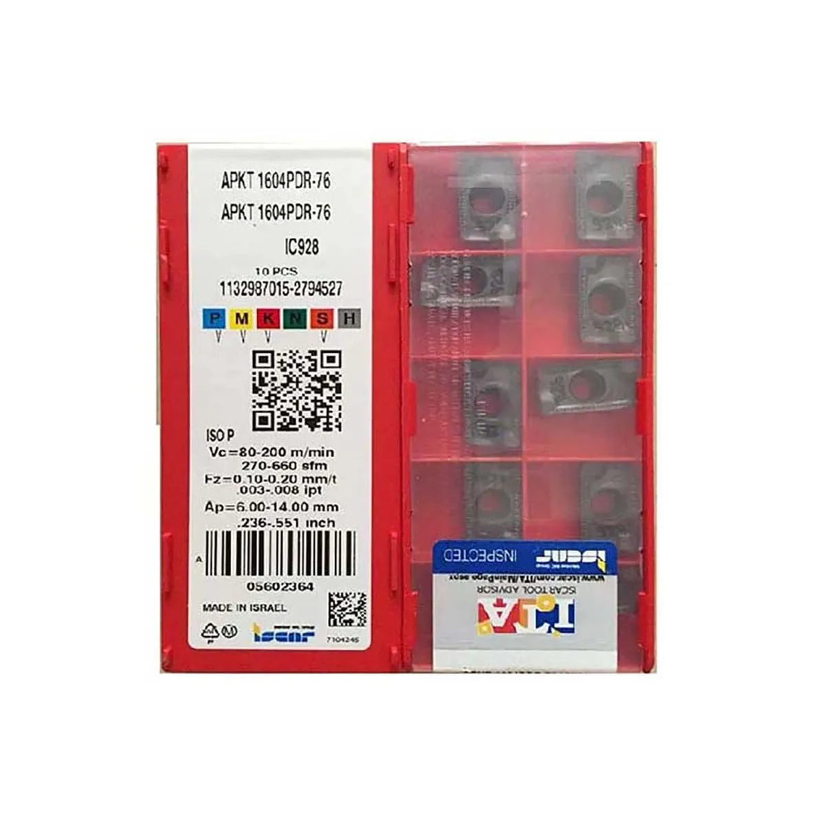 ISCAR 100% Original APKT APKT16 APKT1604PDR 76 IC928 Positive Button Tool Inserts Carbide Milling And Turning Milling Cutter
ISCAR 100% Original APKT APKT16 APKT1604PDR 76 IC928 Positive Button Tool Inserts Carbide Milling And Turning Milling Cutter