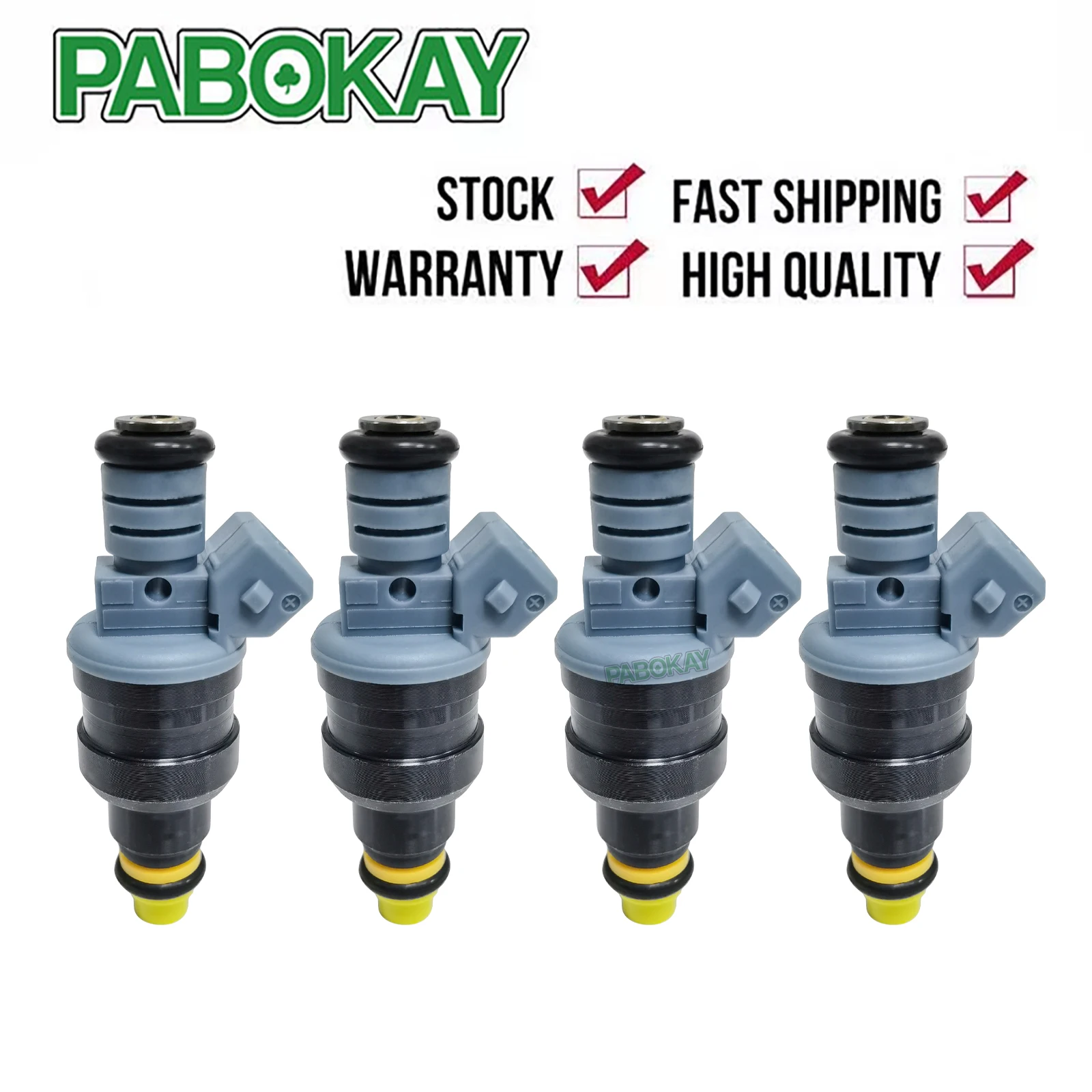 4 pieces x Low impedance 1600cc fuel injector for EV1 Connector 0280150842 0280150846
4 pieces x Low impedance 1600cc fuel injector for EV1 Connector 0280150842 0280150846