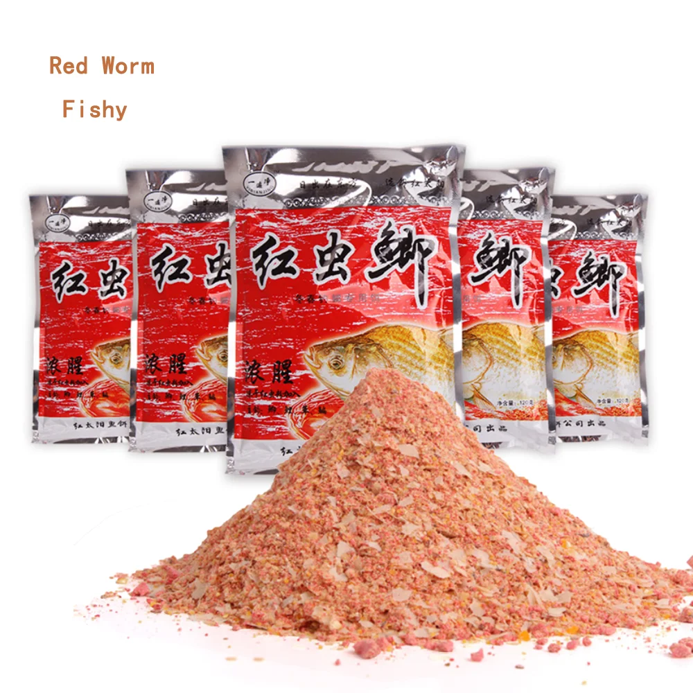 

600g Bloodworm Red Worms Powder Fishing Natural Flavor Live Bait Lure Fish Smell Baits Feeder Accessories Fishy Additive pesca