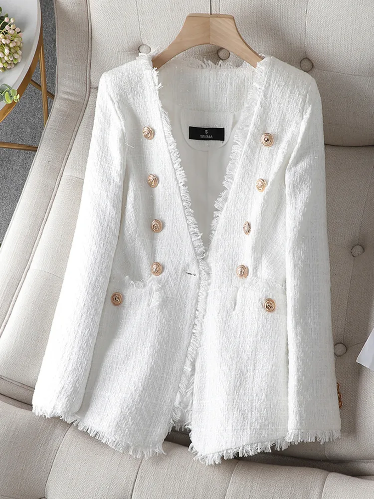 2023 autumn Winter office lady Women Jacket Coat Woolen Short casaco tweed chaquetas para mujeres jaqueta feminina abrigo mujer
2023 autumn Winter office lady Women Jacket Coat Woolen Short casaco tweed chaquetas para mujeres jaqueta feminina abrigo mujer