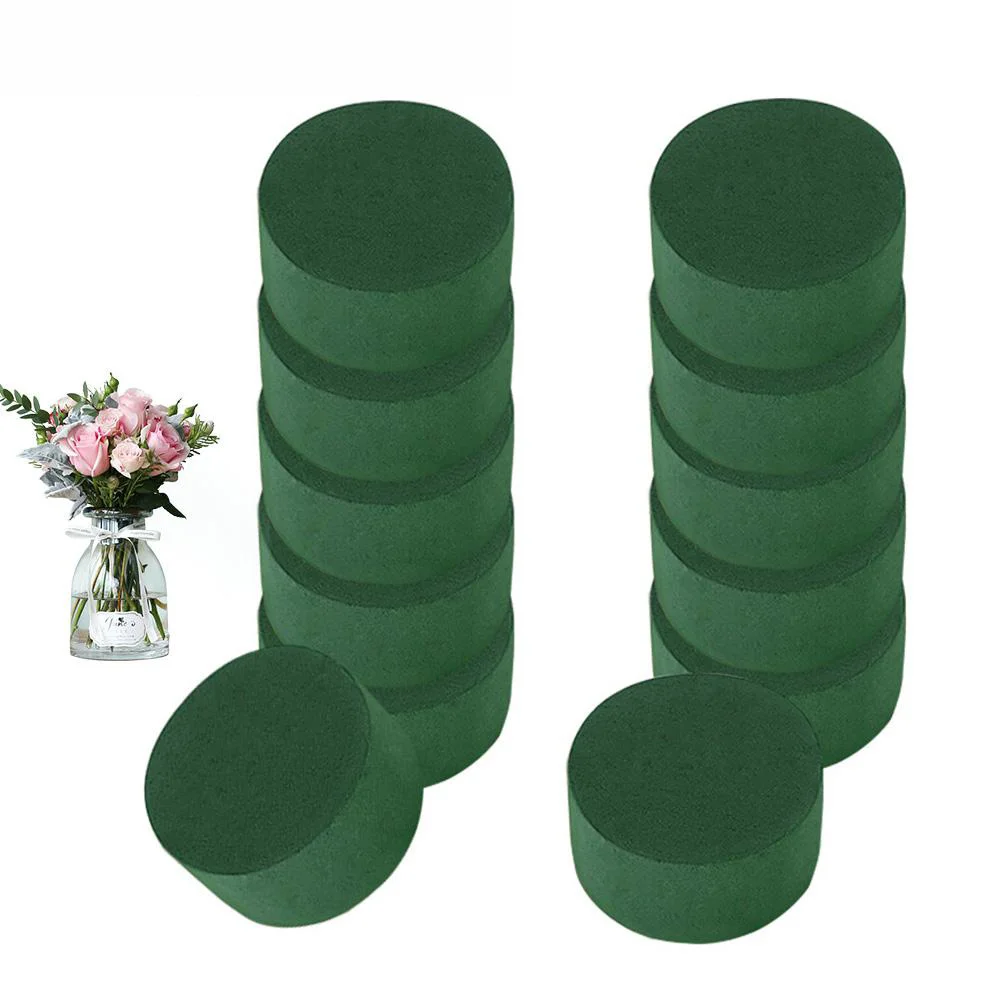 1PCS Foam Brick Floral Wet Foam Cylinders For Fresh Flowers Living Room Party Wedding Garden Home Decoration Arrangement
1PCS Foam Brick Floral Wet Foam Cylinders For Fresh Flowers Living Room Party Wedding Garden Home Decoration Arrangement