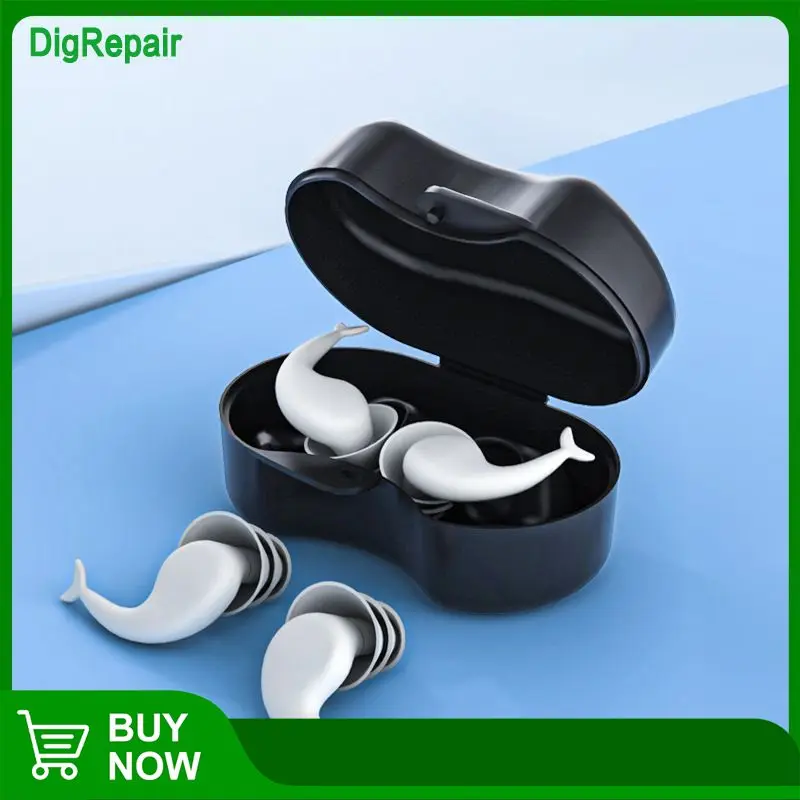 Transparent Shell Silicone Earplugs Applicable Scenarios Swimming Immersive Noise Reduction Earplugs Sleep Soundproof Earplugs
Transparent Shell Silicone Earplugs Applicable Scenarios Swimming Immersive Noise Reduction Earplugs Sleep Soundproof Earplugs