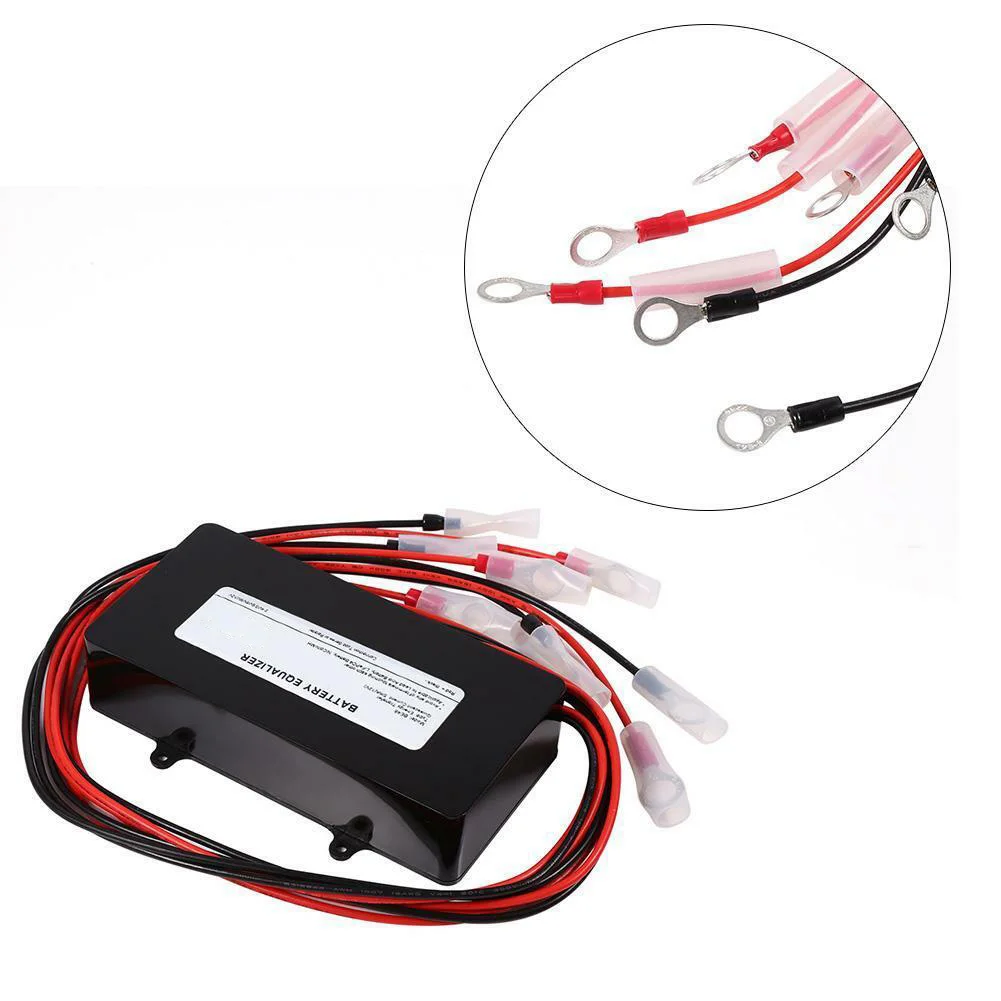 Each Battery Connected Battery Equalizer For Lead Acid Batteries Black Plastic + Metal Reverse Polarity Protection
Each Battery Connected Battery Equalizer For Lead Acid Batteries Black Plastic + Metal Reverse Polarity Protection