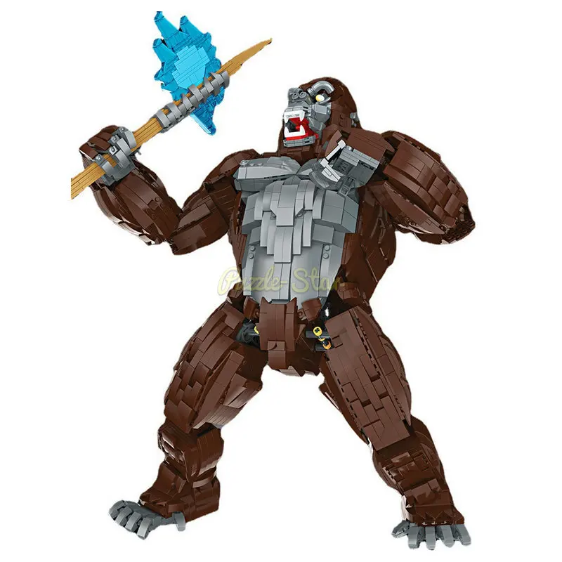 Серия фильмов King Kong Vs. Goss Gorilla 992, модель MOC, строительные блоки, кирпичи, детские игрушки, подарок на день рождения, набор
Серия фильмов King Kong Vs. Goss Gorilla 992, модель MOC, строительные блоки, кирпичи, детские игрушки, подарок на день рождения, набор