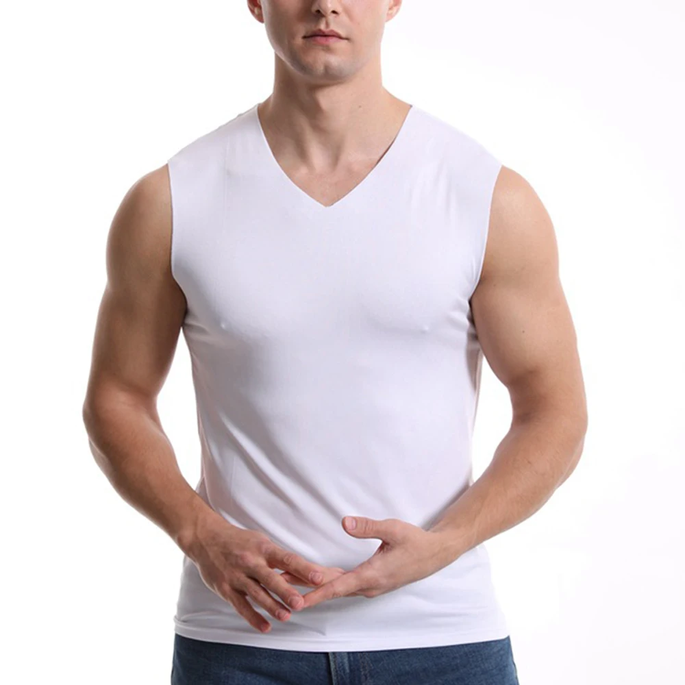 Tops Men T-Shirt Plus Size Polyester Seamless Shirt Solid Color Sport Summer Tank Top Breathable Tee New Fashion
Tops Men T-Shirt Plus Size Polyester Seamless Shirt Solid Color Sport Summer Tank Top Breathable Tee New Fashion