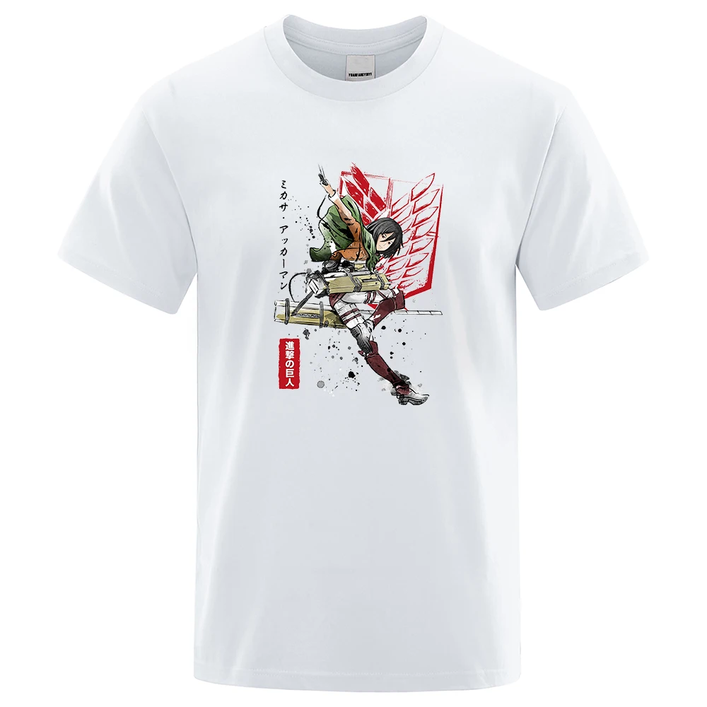 Attack On Titan Ink Painting T-Shirt Men Fashion Tee Clothes Summer Loose Menswear Cotton Casual Tshirt Oversize Men T Shirts
Attack On Titan Ink Painting T-Shirt Men Fashion Tee Clothes Summer Loose Menswear Cotton Casual Tshirt Oversize Men T Shirts