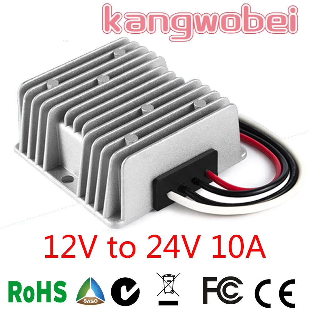 12V TO 24V 10A 12VDC TO 24VDC 10AMP CE Certificated BOOST MODULE STEP UP CONVERTER Power Supply FOR AUTOMOTIVES
12V TO 24V 10A 12VDC TO 24VDC 10AMP CE Certificated BOOST MODULE STEP UP CONVERTER Power Supply FOR AUTOMOTIVES