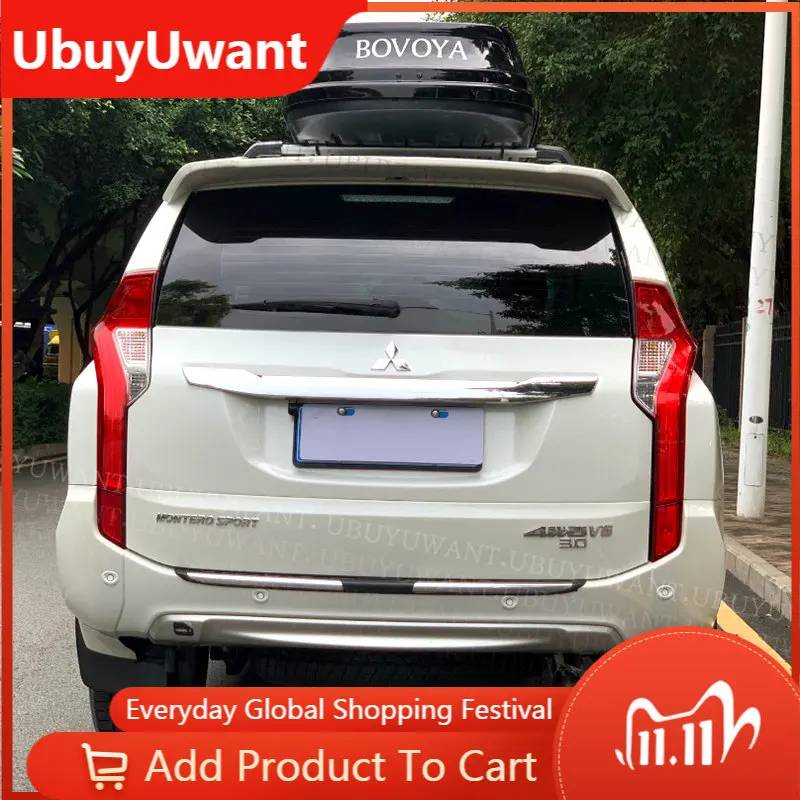 UBUYUWANT For Mitsubishi Pajero Sport 2017 ABS Plastic Rear Trunk Wing Spoiler For Mitsubishi Pajero Spoiler 2016 2017 2018 2019
UBUYUWANT For Mitsubishi Pajero Sport 2017 ABS Plastic Rear Trunk Wing Spoiler For Mitsubishi Pajero Spoiler 2016 2017 2018 2019