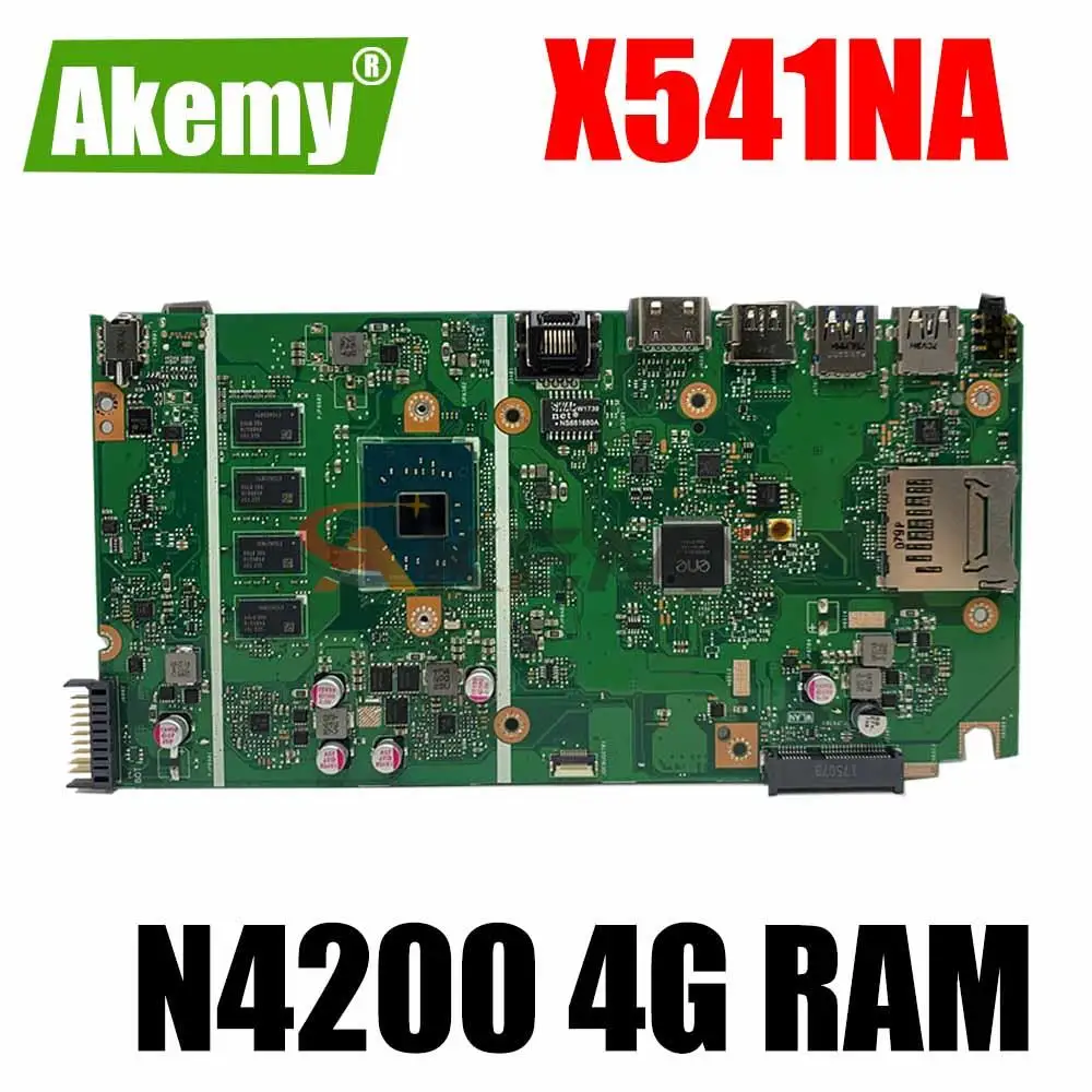 Новинка! Материнские платы X541N материнская плата для ноутбука ASUS X541NA X541 100% протестированная оригинальная материнская плата N4200 4G RAM
Новинка! Материнские платы X541N материнская плата для ноутбука ASUS X541NA X541 100% протестированная оригинальная материнская плата N4200 4G RAM