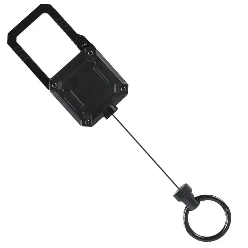 Heavy Duty Metal Retractable Outdoor Carabiner Magnetic Keychain Belt Badge Reels Clip 27.5Inch Reinforced Steel Wire Cord
Heavy Duty Metal Retractable Outdoor Carabiner Magnetic Keychain Belt Badge Reels Clip 27.5Inch Reinforced Steel Wire Cord