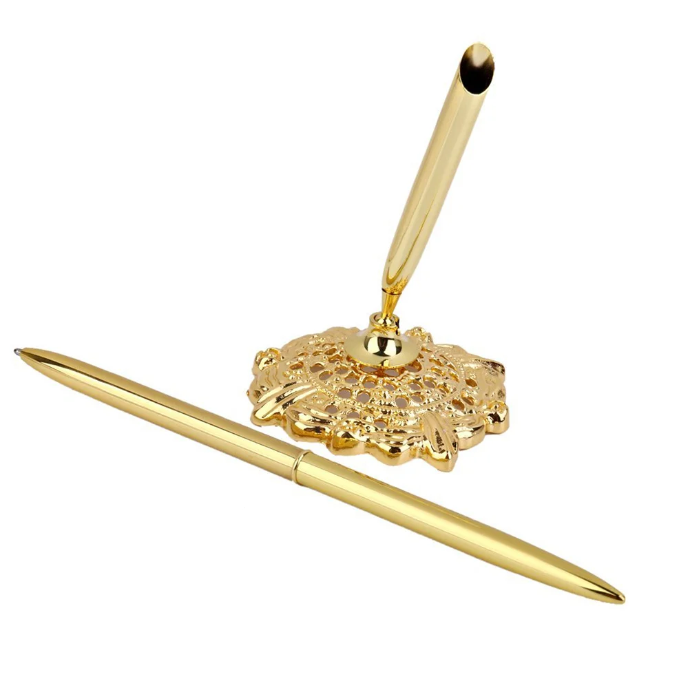 Wedding Pen For Guest Book Hollow Round Pen Holder Signing Pen Set with Pen for Wedding Bridal Engagement Graduation Office
Wedding Pen For Guest Book Hollow Round Pen Holder Signing Pen Set with Pen for Wedding Bridal Engagement Graduation Office