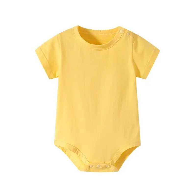 Детские комбинезоны с коротким рукавом, боди, цельнокроеная хлопковая одежда 
Детские комбинезоны с коротким рукавом, боди, цельнокроеная хлопковая одежда