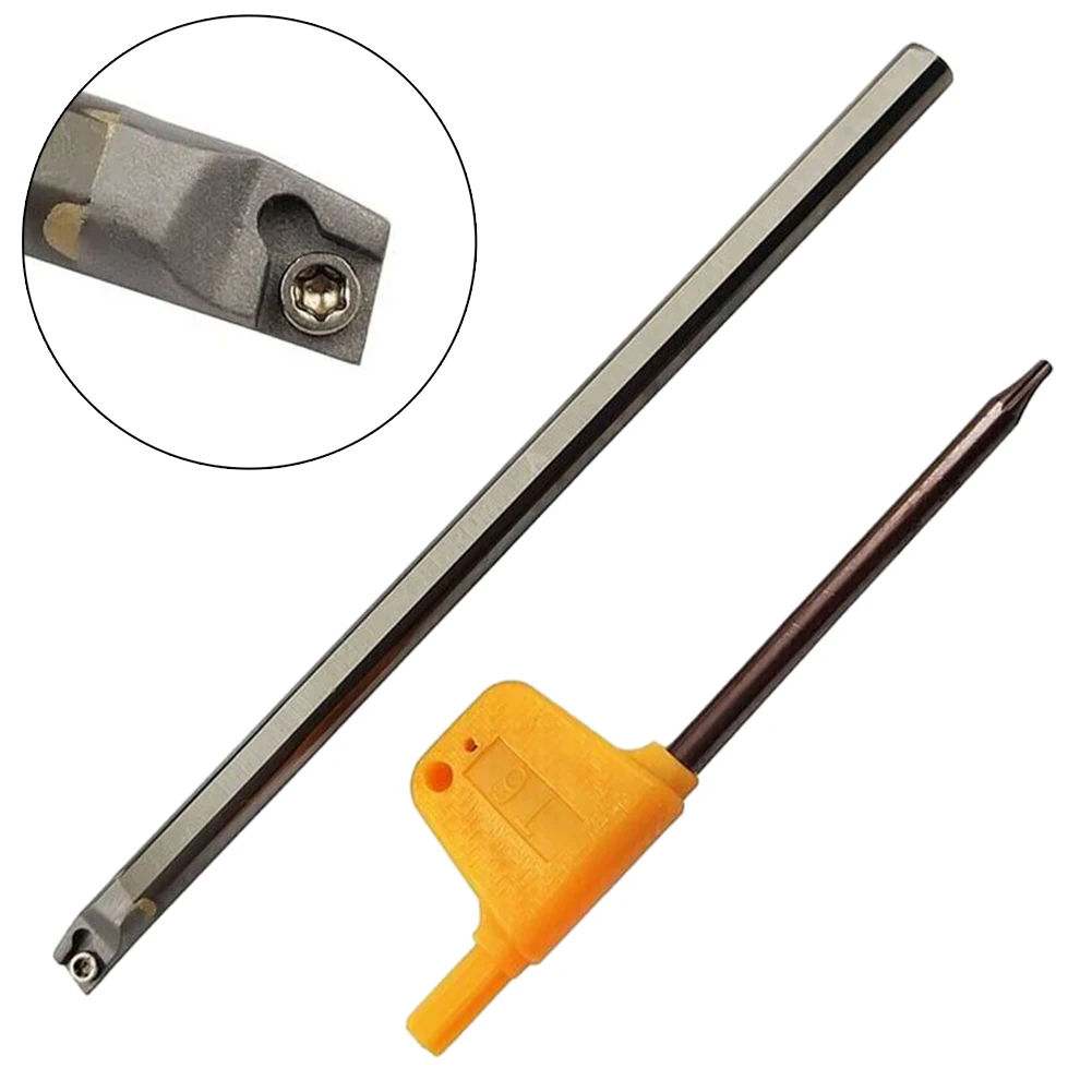 C06K-SCLCR04 CNC Lathe Solid Carbide Turning Tool Holder Boring Bar For CCGT04 Toolholding Accessories Wholesale
C06K-SCLCR04 CNC Lathe Solid Carbide Turning Tool Holder Boring Bar For CCGT04 Toolholding Accessories Wholesale