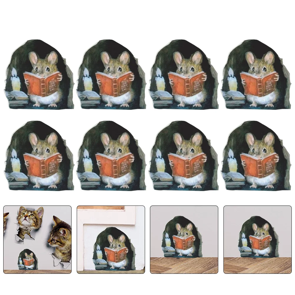 Wall Sticker Stickers Decals 3D Hole Decalmural Animal Pvc A Inpets Holes Room Cartoon Realistic Adorn Funny Decoration
Wall Sticker Stickers Decals 3D Hole Decalmural Animal Pvc A Inpets Holes Room Cartoon Realistic Adorn Funny Decoration