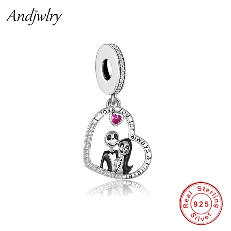 Fit Bracelet Charms Silver 925 Original Skull Couple Heart Dangle Bead Bracelet&Bangle Jewelry Berloque
Fit Bracelet Charms Silver 925 Original Skull Couple Heart Dangle Bead Bracelet&Bangle Jewelry Berloque