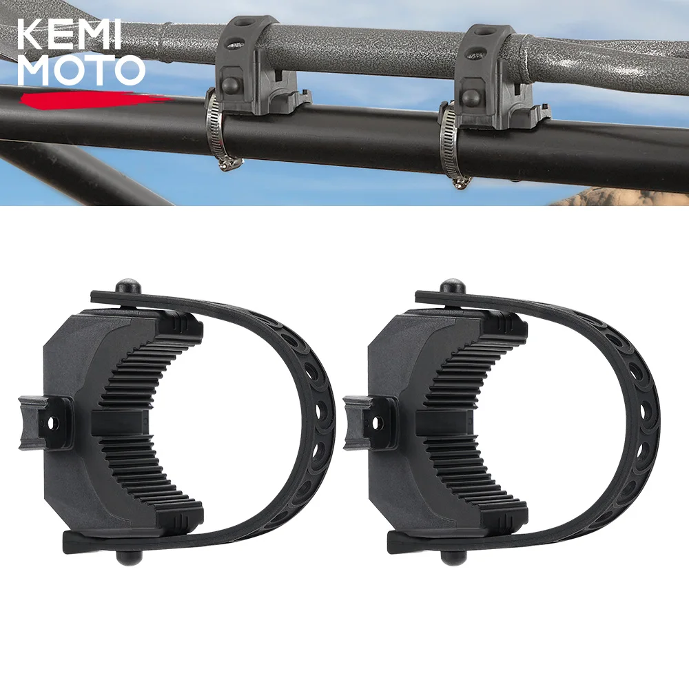 0.25-2.25" Roll Bar Holder Mount UTV ATV Motorcycle Scooter Quad Bike Compatible with Polaris RZR XP 1000 for Can-am Maverick X3
0.25-2.25" Roll Bar Holder Mount UTV ATV Motorcycle Scooter Quad Bike Compatible with Polaris RZR XP 1000 for Can-am Maverick X3