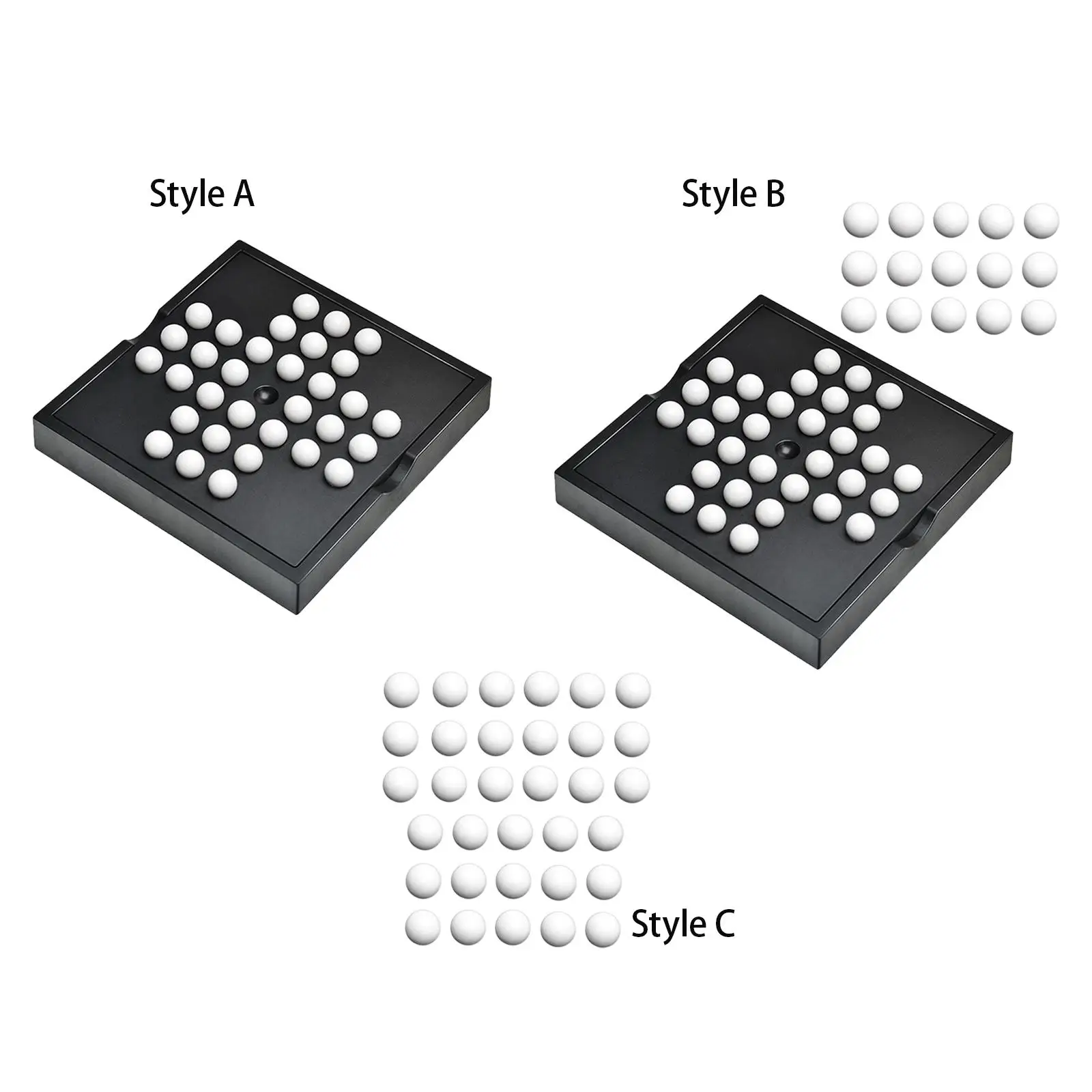 Puzzle Toy Convinient Funny Leisure Cognitive Diamond Peg Chess Peg Entertainment Game for Indoor Living Room Kids Adults
Puzzle Toy Convinient Funny Leisure Cognitive Diamond Peg Chess Peg Entertainment Game for Indoor Living Room Kids Adults