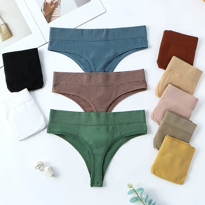 Womens Sexy T-Back Mid Waist Lady Sexy G-String Seamless Invisible T-Shaped Panties Plus Size Sports Fitness Underwear Panty
Womens Sexy T-Back Mid Waist Lady Sexy G-String Seamless Invisible T-Shaped Panties Plus Size Sports Fitness Underwear Panty