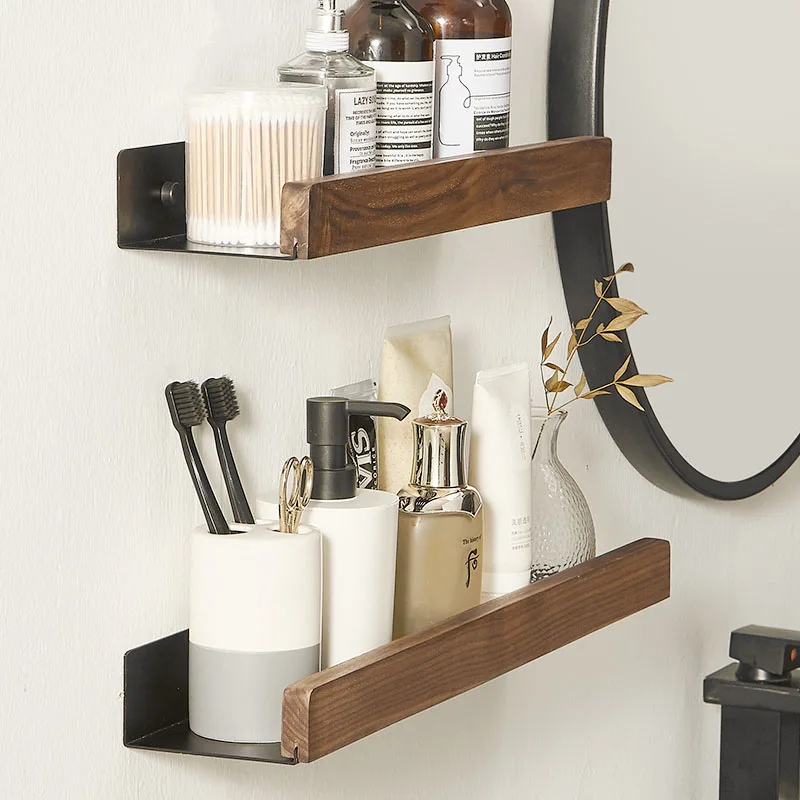 Wood Bathroom Shelving Wall Mounted Toilet Shampoo Shelf Aluminum Bathroom Storage Holder Shampoo Shower Storage Rack
Wood Bathroom Shelving Wall Mounted Toilet Shampoo Shelf Aluminum Bathroom Storage Holder Shampoo Shower Storage Rack
