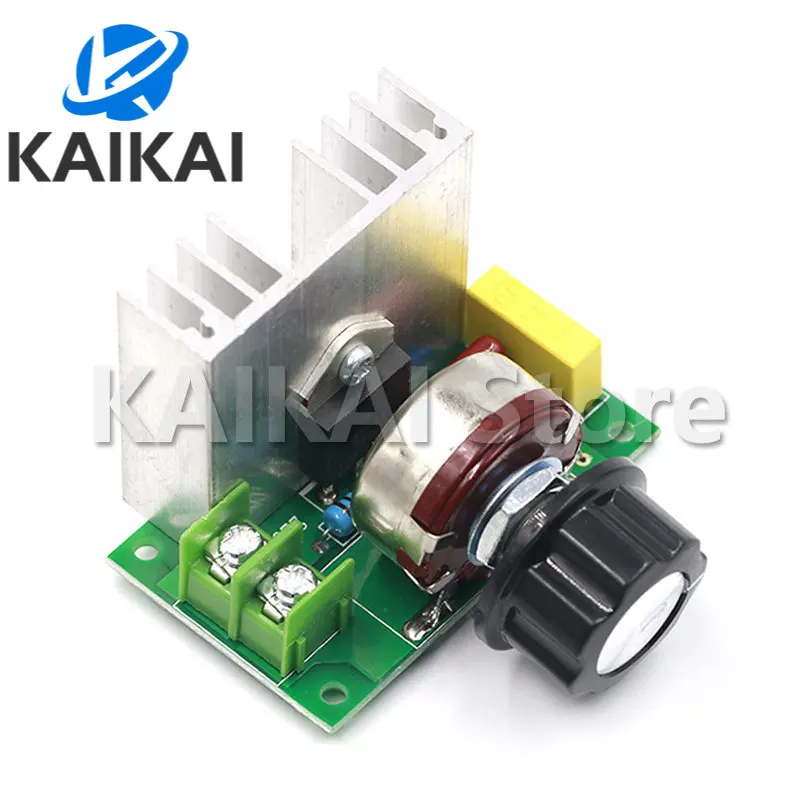 4000W SCR Electronic Voltage Regulator Speed Controller Control Board Governor Dimmer High Power Module AC 220V Resistive Load
4000W SCR Electronic Voltage Regulator Speed Controller Control Board Governor Dimmer High Power Module AC 220V Resistive Load