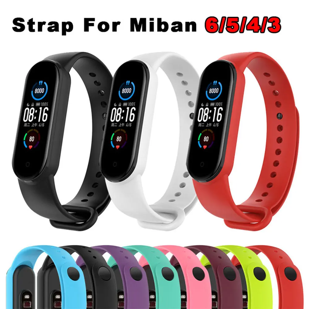 Strap For Mi Band 3 4 5 6 Soft Silicone Smartwatch Xiaomi Band5 Band4 Watchband Bracelet Wrist Band Accessories
Strap For Mi Band 3 4 5 6 Soft Silicone Smartwatch Xiaomi Band5 Band4 Watchband Bracelet Wrist Band Accessories
