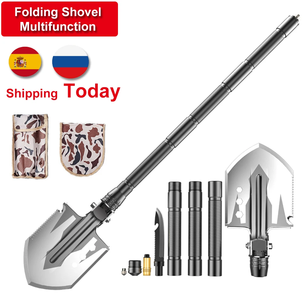 Outdoor Shovel Military Tactical Multifunction Nuggets Tools Camping Survival Folding Spade Tool Car Equipment Snow Shovel
Outdoor Shovel Military Tactical Multifunction Nuggets Tools Camping Survival Folding Spade Tool Car Equipment Snow Shovel