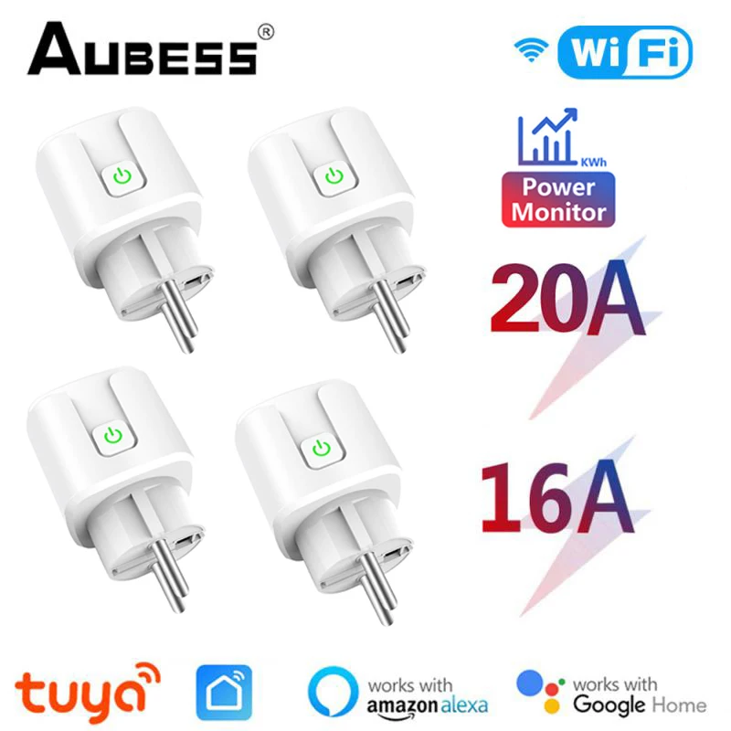 WiFi/Zigbee Tuya Smart Socket EU 16A Power Monitor Smart Plug Works With Alexa Google Home Smart Life APP Control Timing Outlet
WiFi/Zigbee Tuya Smart Socket EU 16A Power Monitor Smart Plug Works With Alexa Google Home Smart Life APP Control Timing Outlet