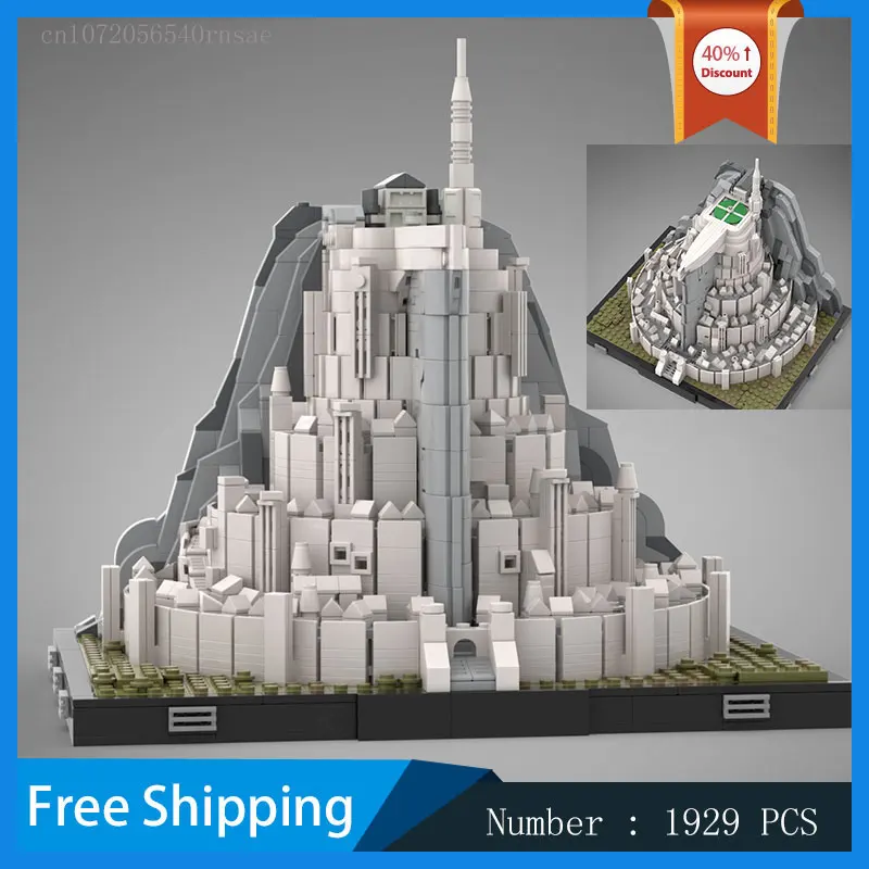 MOC Building Blocks The White City Architecture Modular Model Collection DIY Bricks Birthday Present Film Scene Series Toys
MOC Building Blocks The White City Architecture Modular Model Collection DIY Bricks Birthday Present Film Scene Series Toys