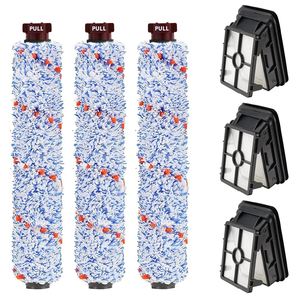 Accessories for Bissell Crosswave 3-In-1 Cleaner 3-Pack Multi-Surface Brush Roller and Filter 1866 1785 2305 2306 1926
Accessories for Bissell Crosswave 3-In-1 Cleaner 3-Pack Multi-Surface Brush Roller and Filter 1866 1785 2305 2306 1926