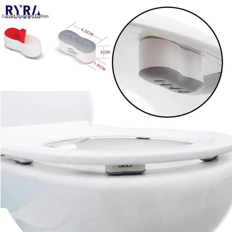 4Pcs Antislip Toilet Cover Gasket Bumper Self-adhesive Seat Cushioning Pads Provides A Great Buffering Protective 4.5*2*1.8cm
4Pcs Antislip Toilet Cover Gasket Bumper Self-adhesive Seat Cushioning Pads Provides A Great Buffering Protective 4.5*2*1.8cm